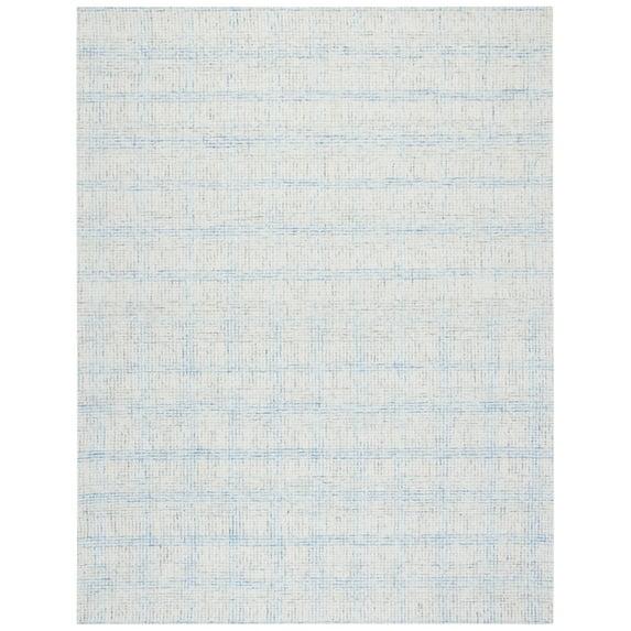 SAFAVIEH Abstract Valentina Plaid Area Rug, Ivory/Beige, 9' x 12'
