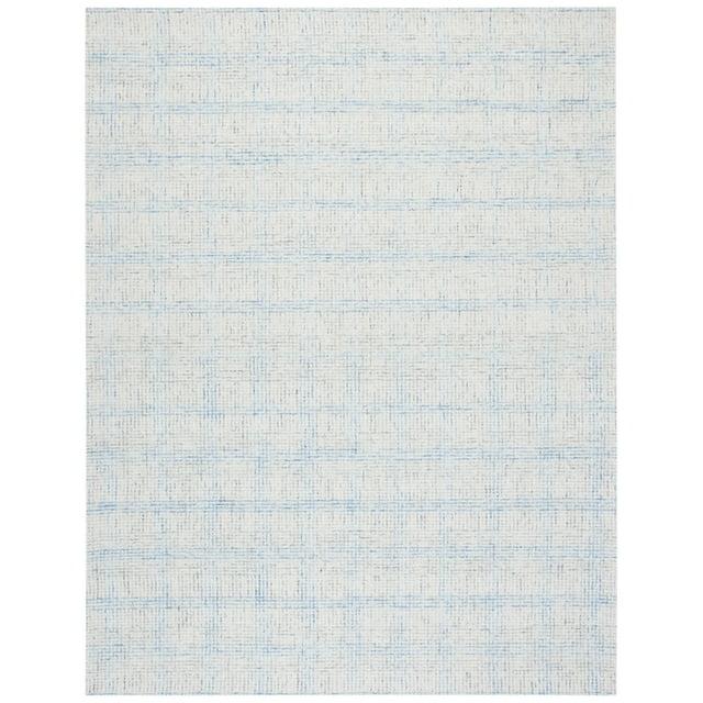 SAFAVIEH Abstract Valentina Plaid Area Rug, Ivory/Beige, 9' x 12'
