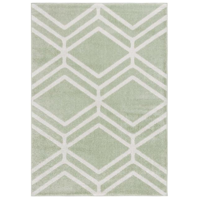 Adirondack ADR253 Machine Made Indoor Area Rug - Sage/Ivory - 5'-1"x7'-6" - Safavieh