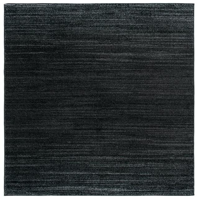 SAFAVIEH Adirondack Boban Abstract Area Rug, Black/Grey, 4' x 4' Square