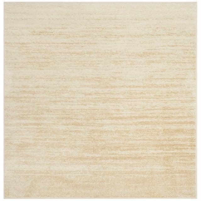 Adirondack ADR113 Machine Made Indoor Area Rug - Champagne/Cream - 4'x4' - Safavieh