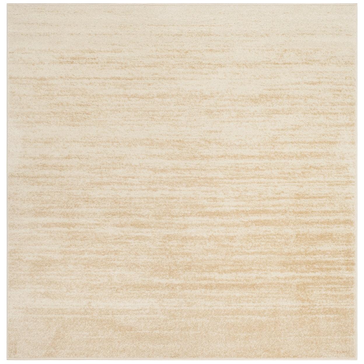 Adirondack ADR113 Machine Made Indoor Area Rug - Champagne/Cream - 9'x9' - Safavieh