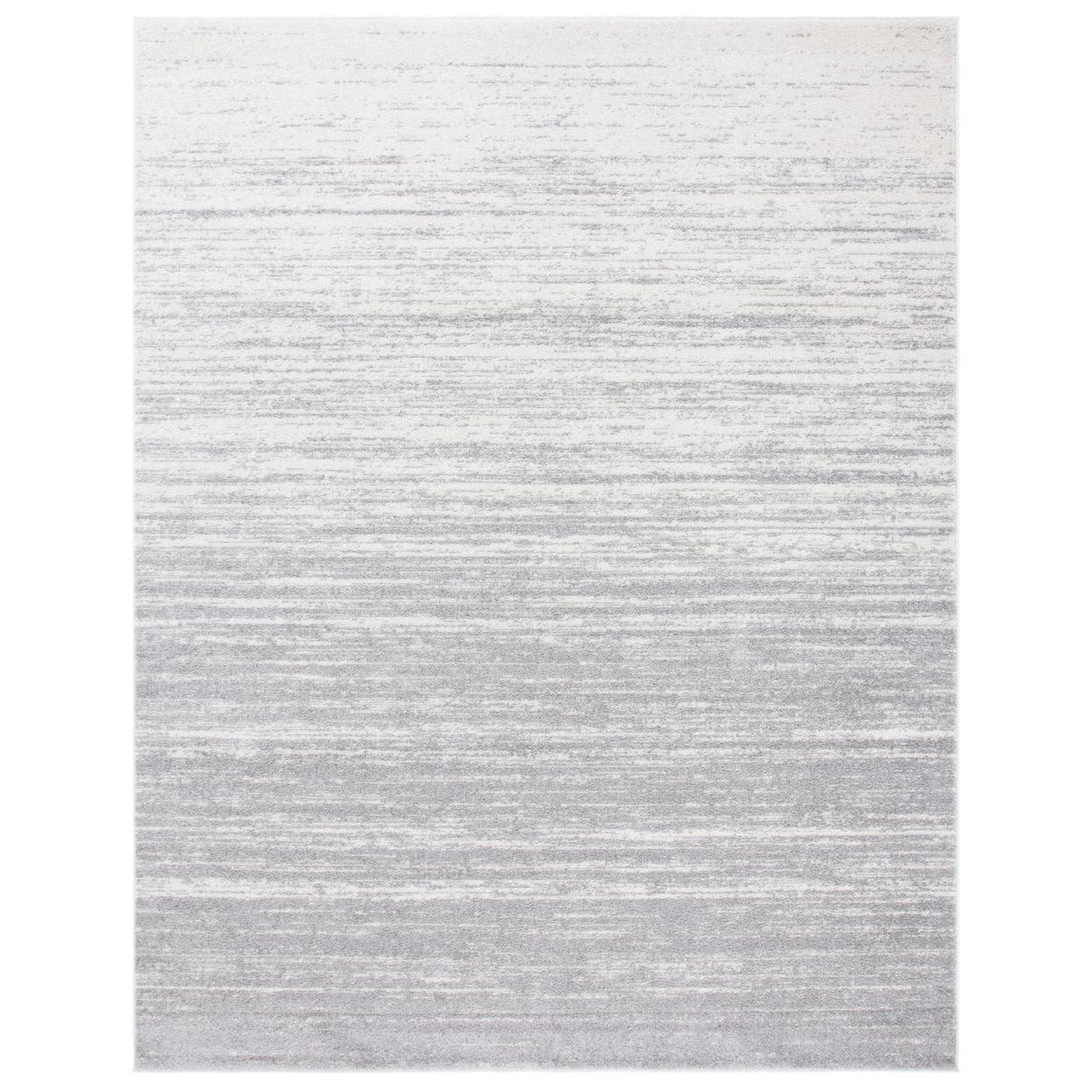 SAFAVIEH Adirondack Esmond Abstract Area Rug, Light Grey/Grey, 10' x 14'