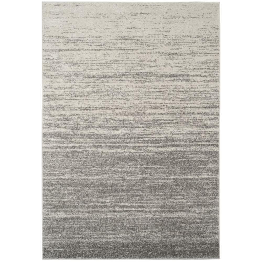 SAFAVIEH Adirondack Esmond Abstract Area Rug, Light Grey/Grey, 10' x 14'
