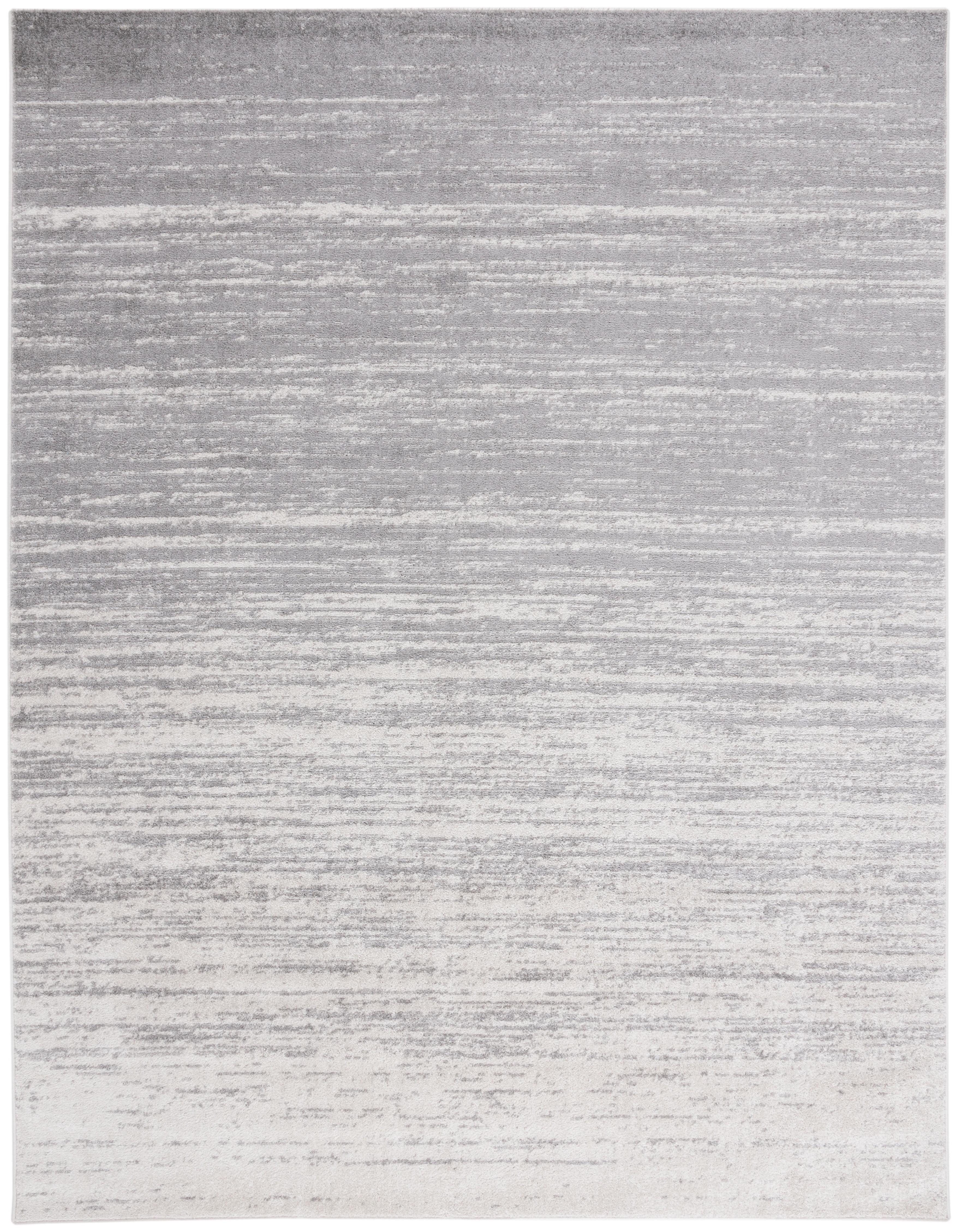 SAFAVIEH Adirondack Esmond Abstract Area Rug, Light Grey/Grey, 11' x 15'