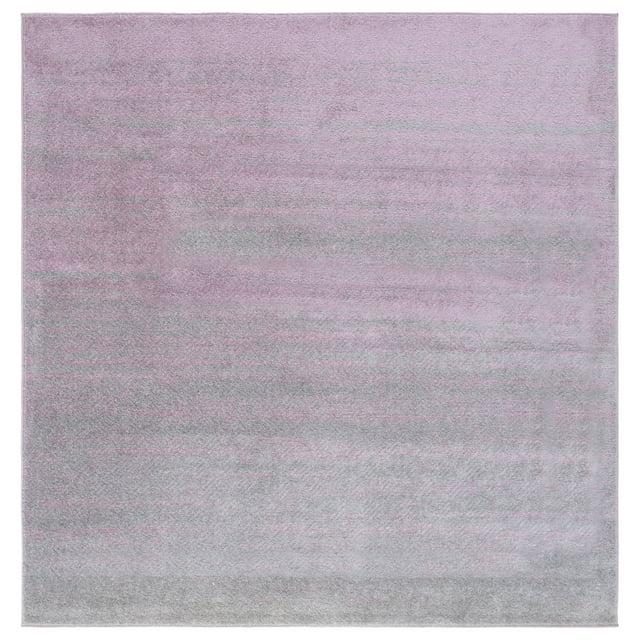 Adirondack ADR113 Machine Made Indoor Area Rug - Purple/Green - 6'-7"x6'-7" - Safavieh