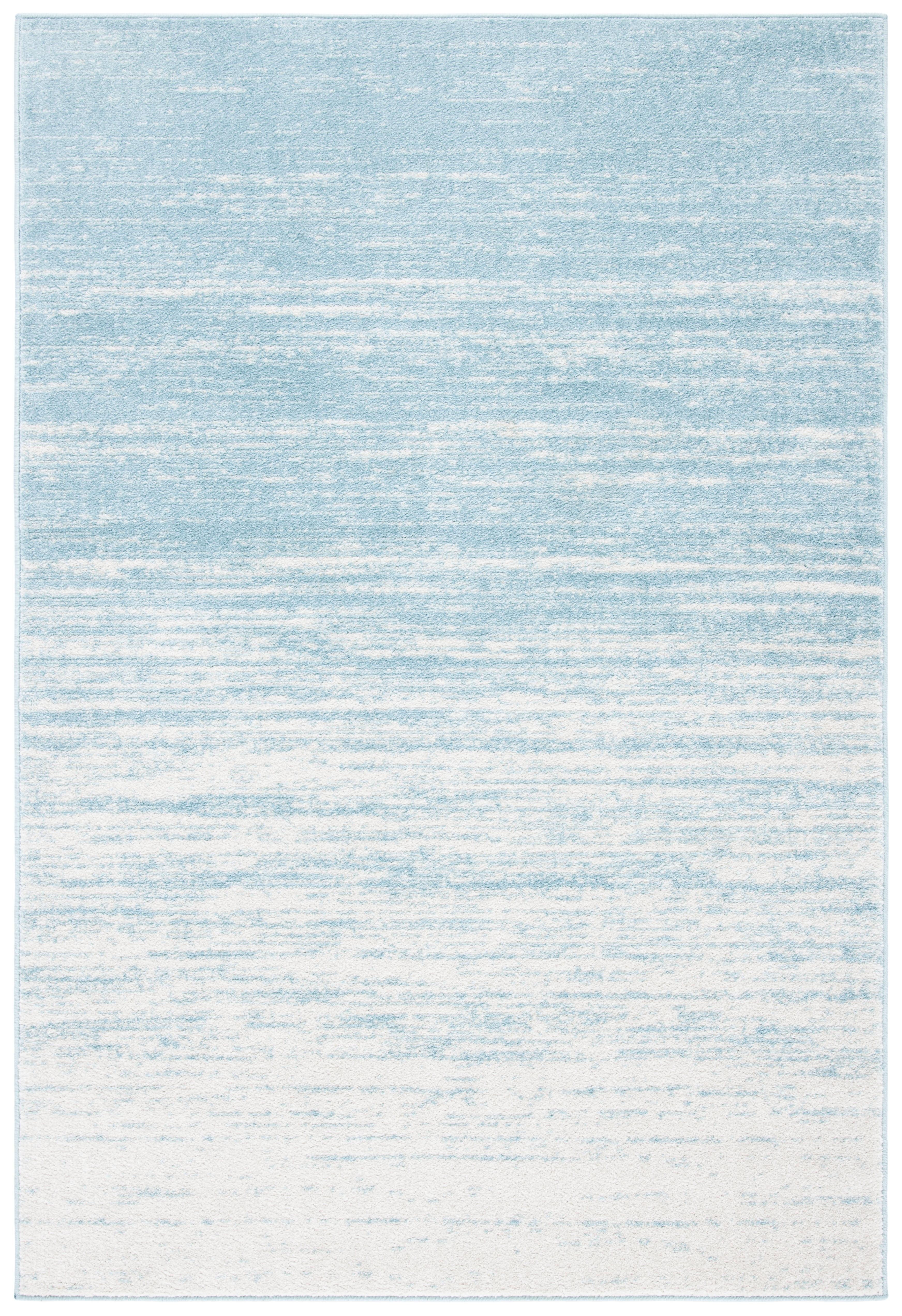 Adirondack ADR113 Machine Made Indoor Accent Rug - Aqua/Ivory - 3'x5' - Safavieh