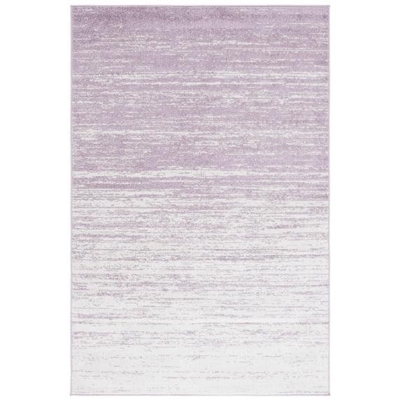 Adirondack ADR113 Machine Made Indoor Area Rug - Cream/Purple - 5'-1"x7'-6" - Safavieh