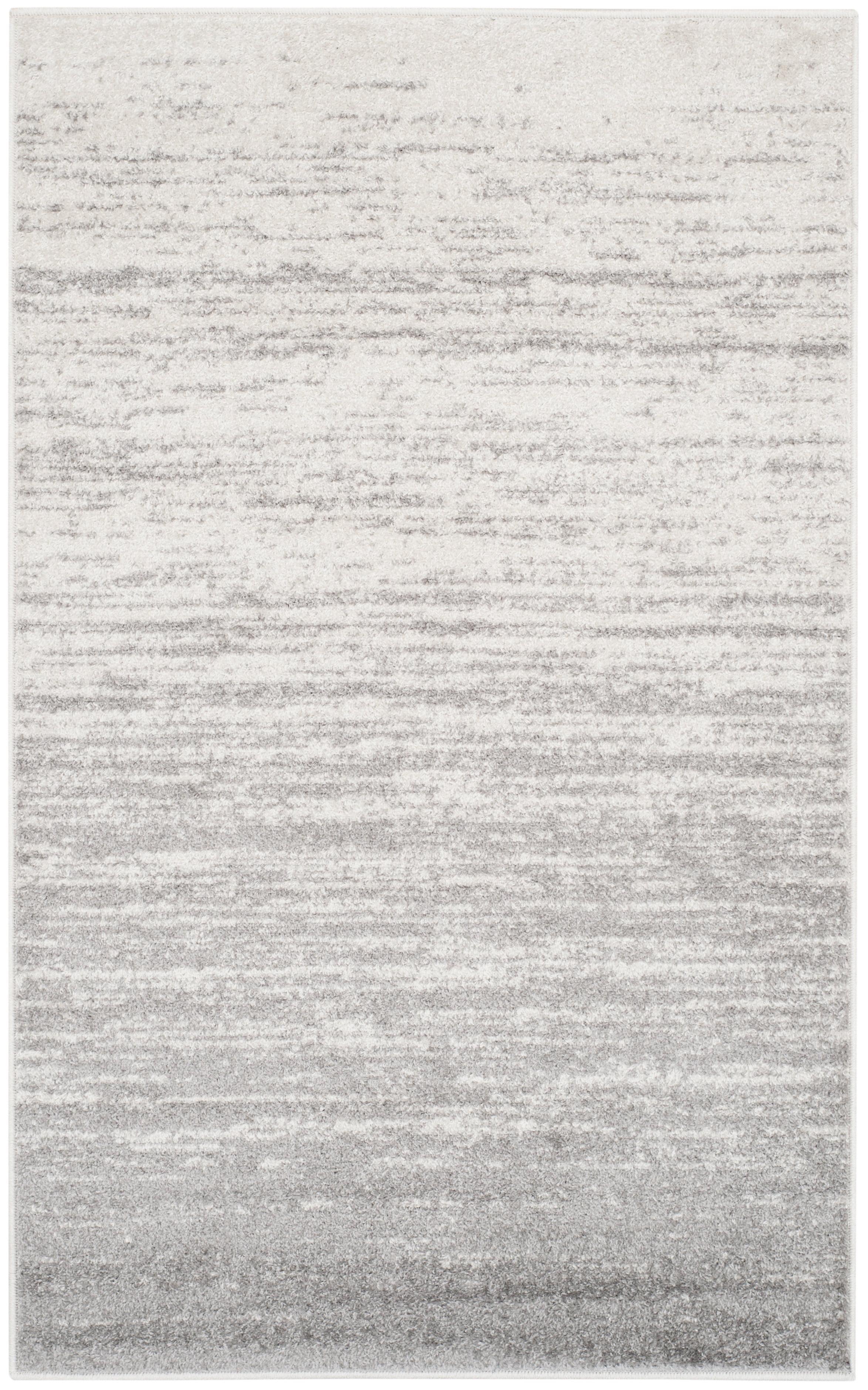 Adirondack ADR113 Machine Made Indoor Accent Rug - Ivory/Silver - 3'x5' - Safavieh