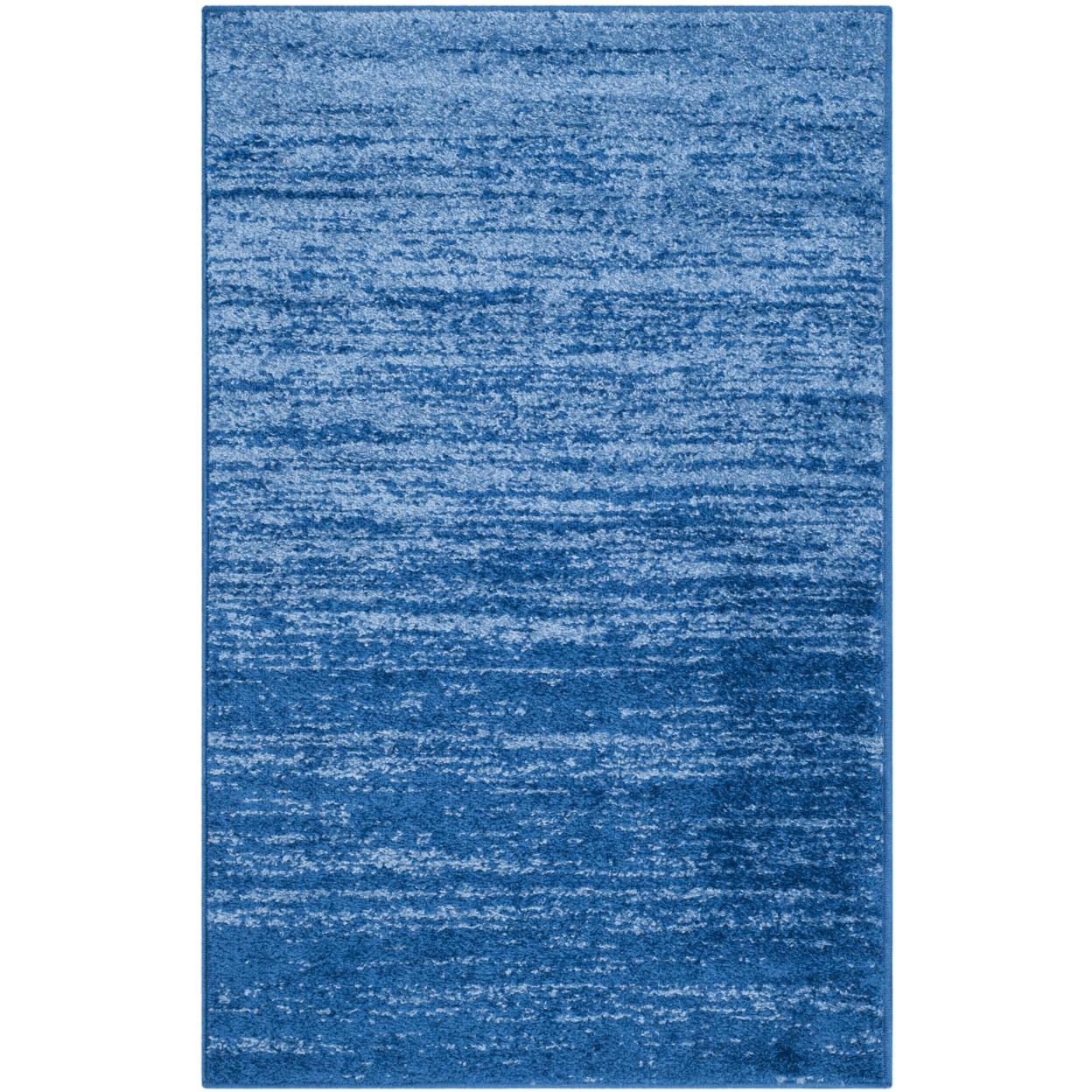 Adirondack ADR113 Machine Made Indoor Accent Rug - Light Blue/Dark Blue - 2'-6"x4' - Safavieh