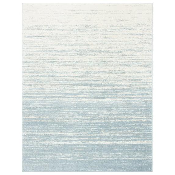 SAFAVIEH Adirondack Esmond Striped Area Rug, Slate/Cream, 10' x 14'