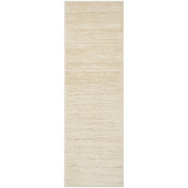 Adirondack ADR113 Machine Made Indoor Runner - Champagne/Cream - 2'-6"x8' - Safavieh