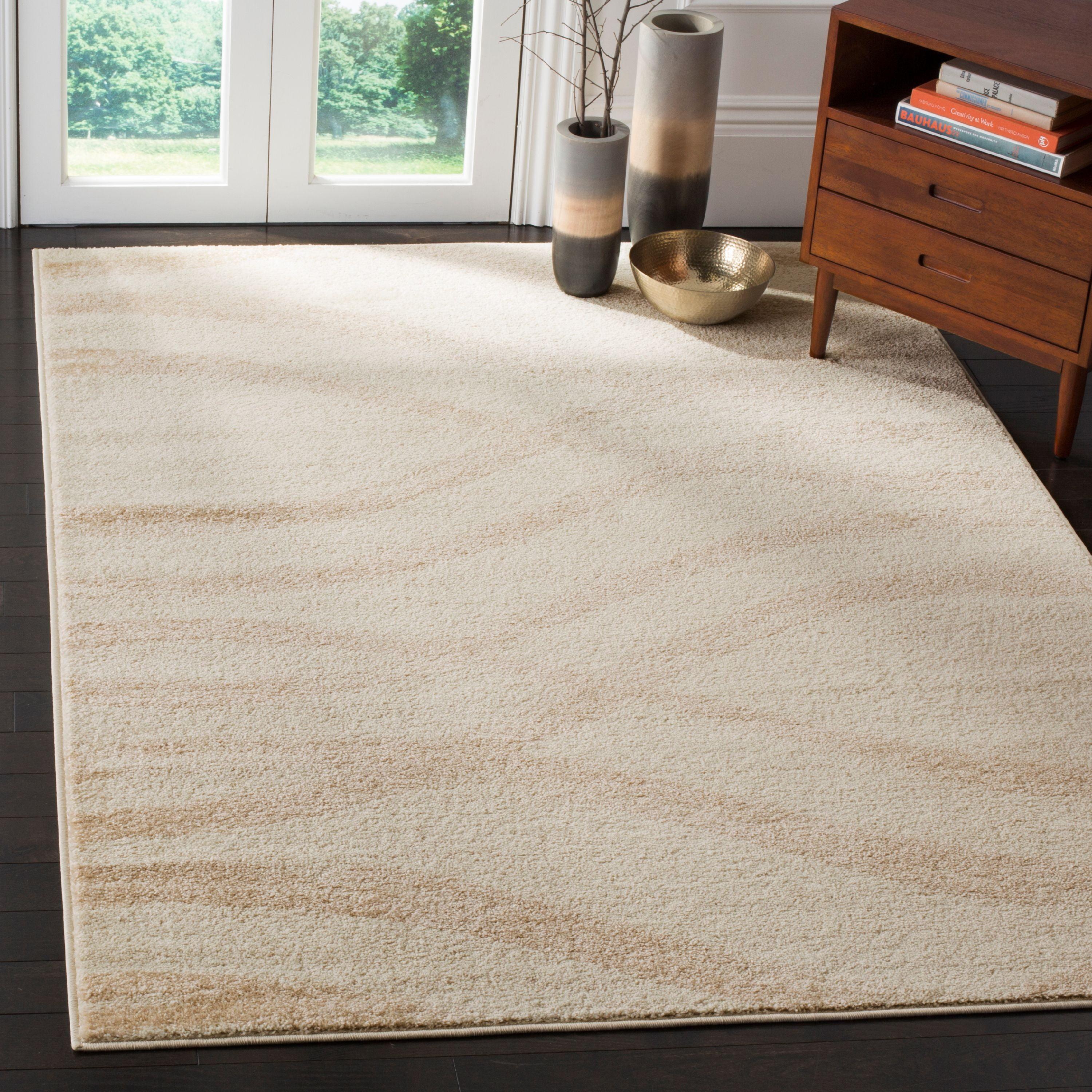 Adirondack ADR125 Machine Made Indoor Area Rug - Cream/Champagne - 9'x12' - Safavieh