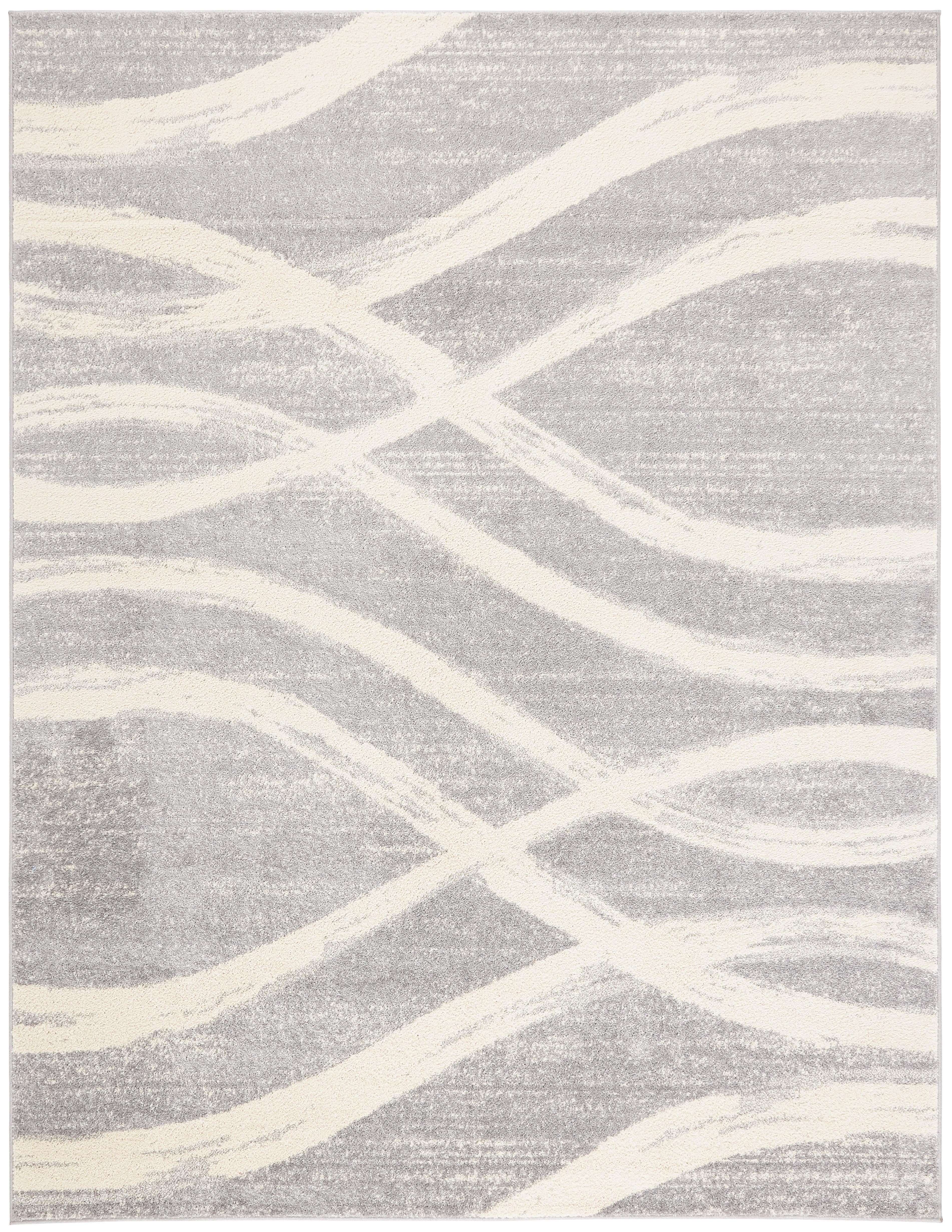 Adirondack ADR125 Machine Made Indoor Area Rug - Grey/Cream - 8'x10' - Safavieh