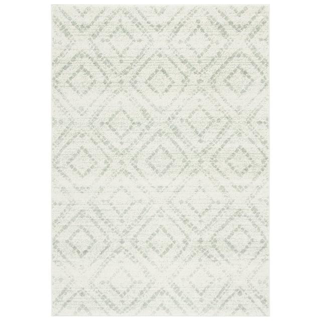 Adirondack ADR131 Machine Made Indoor Area Rug - Ivory/Green - 6'x9' - Safavieh