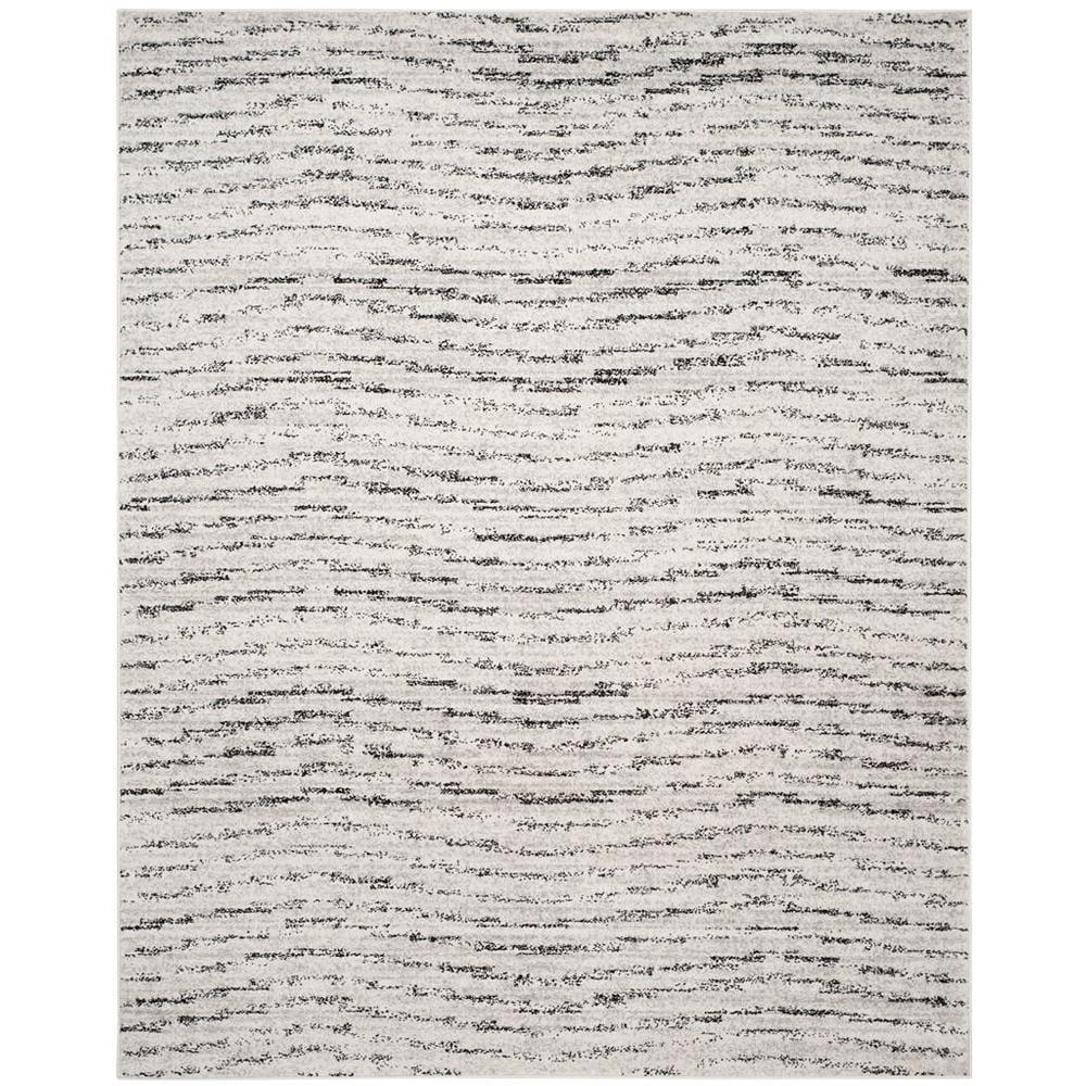 Adirondack ADR117 Machine Made Indoor Area Rug - Ivory/Silver - 8'x10' - Safavieh