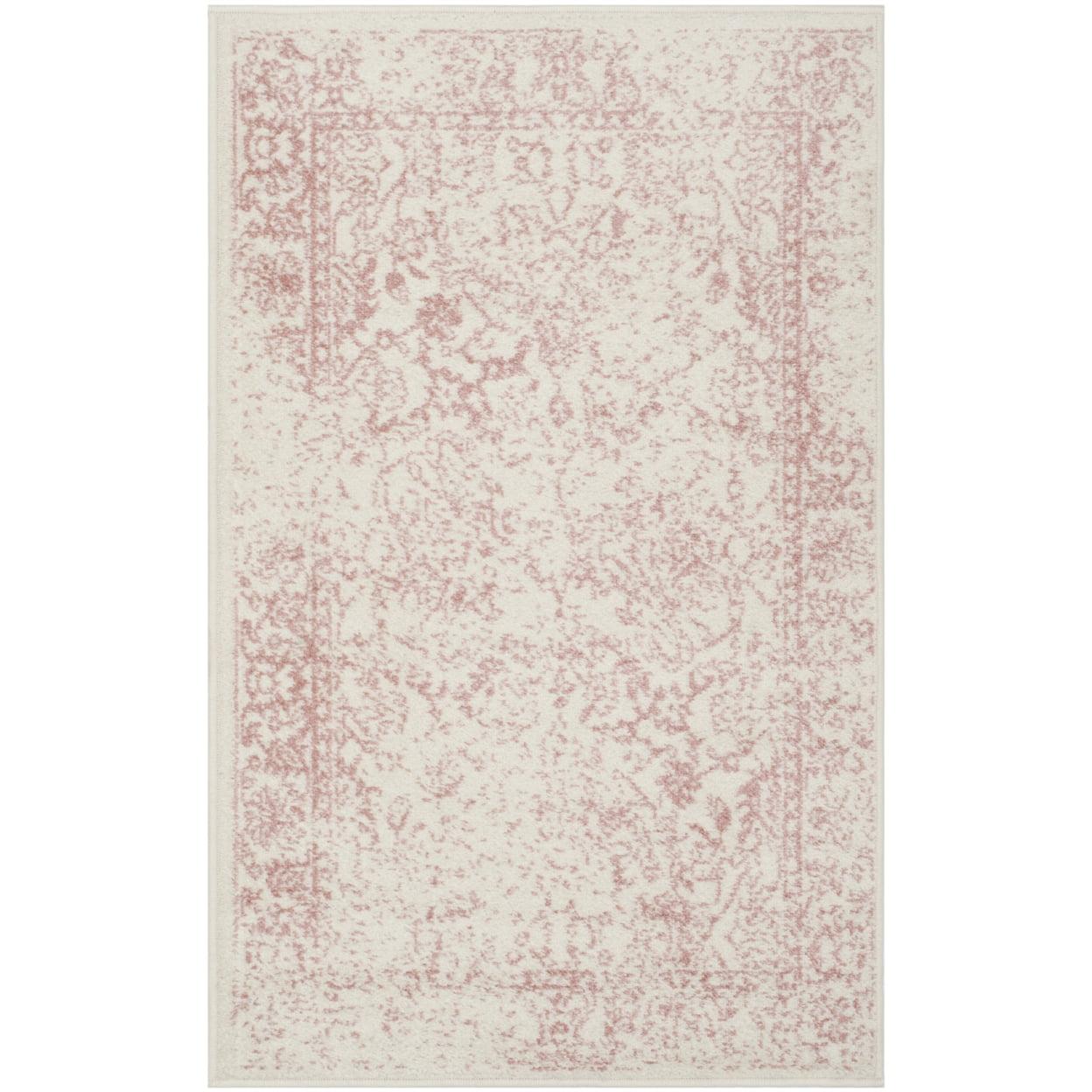 Ivory & Rose Oriental Distressed 30" Synthetic Accent Rug