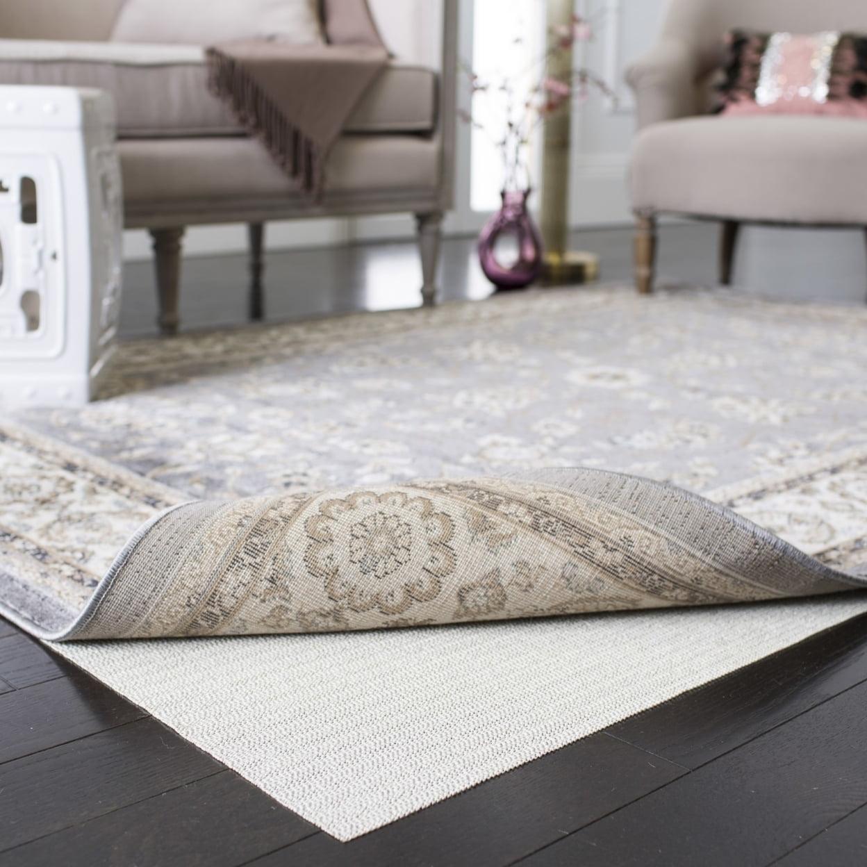 Safavieh Ultra Grip White Polyester 4' x 6' Rug Pad