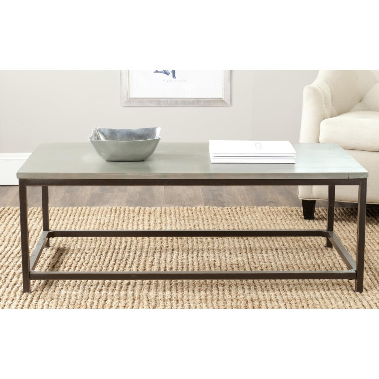 Auton Solid Wood Top Coffee Table