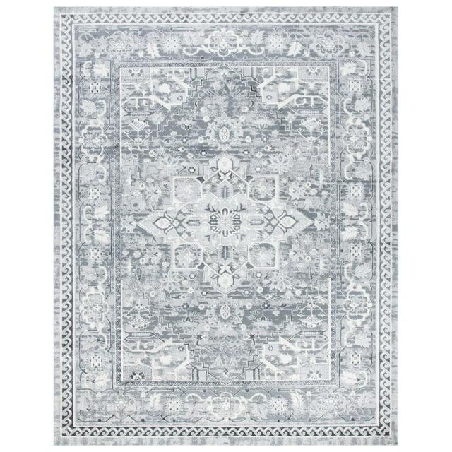 SAFAVIEH Alhambra Collection ALH610A Cream / Grey Rug