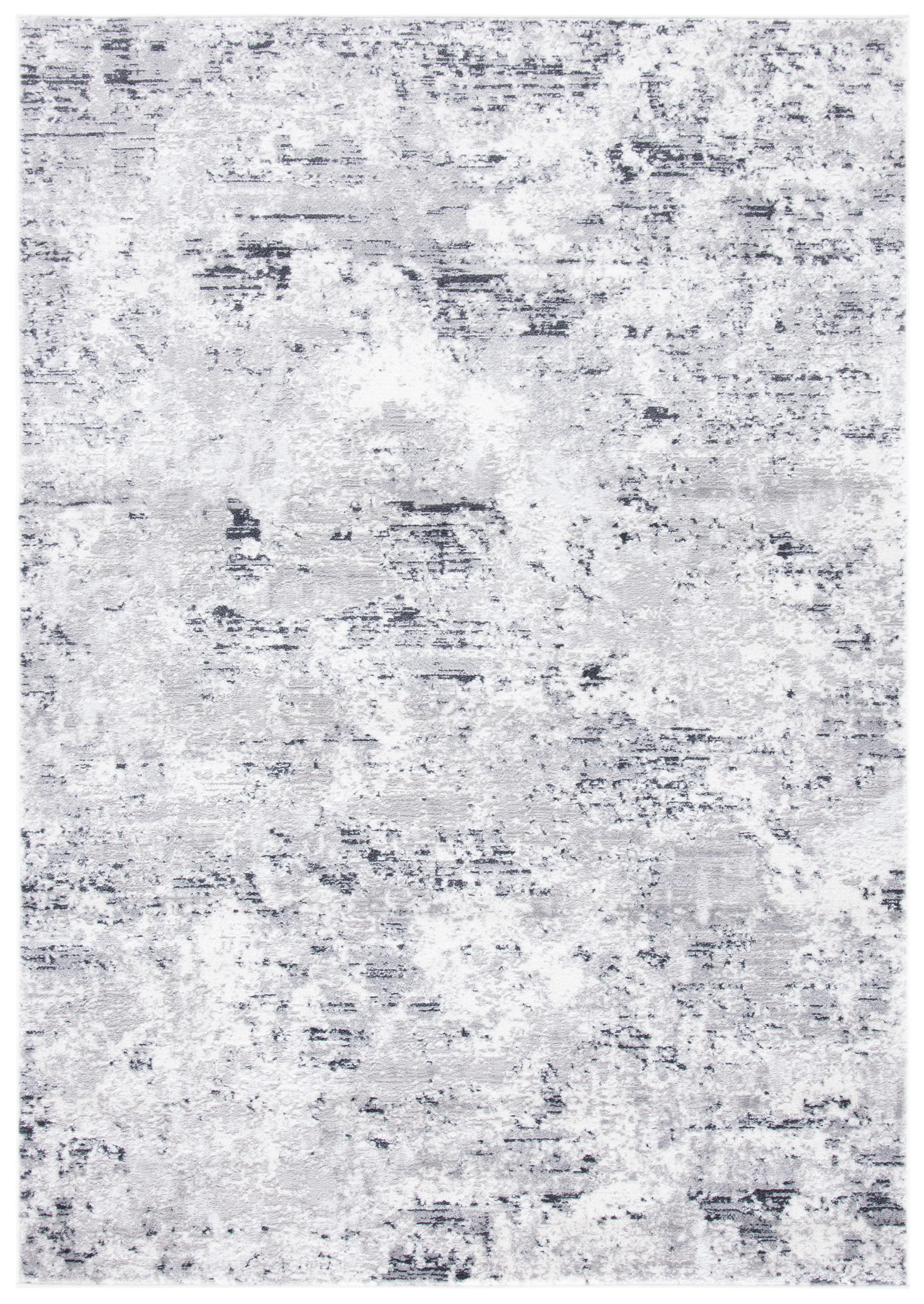 Amelia ALA705 Power Loomed Accent Rug - Grey/Ivory - 2'2"x4' - Safavieh.
