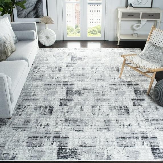 Amelia ALA786 Power Loomed Indoor Area Rug - Grey/Charcoal - 9'x12' - Safavieh