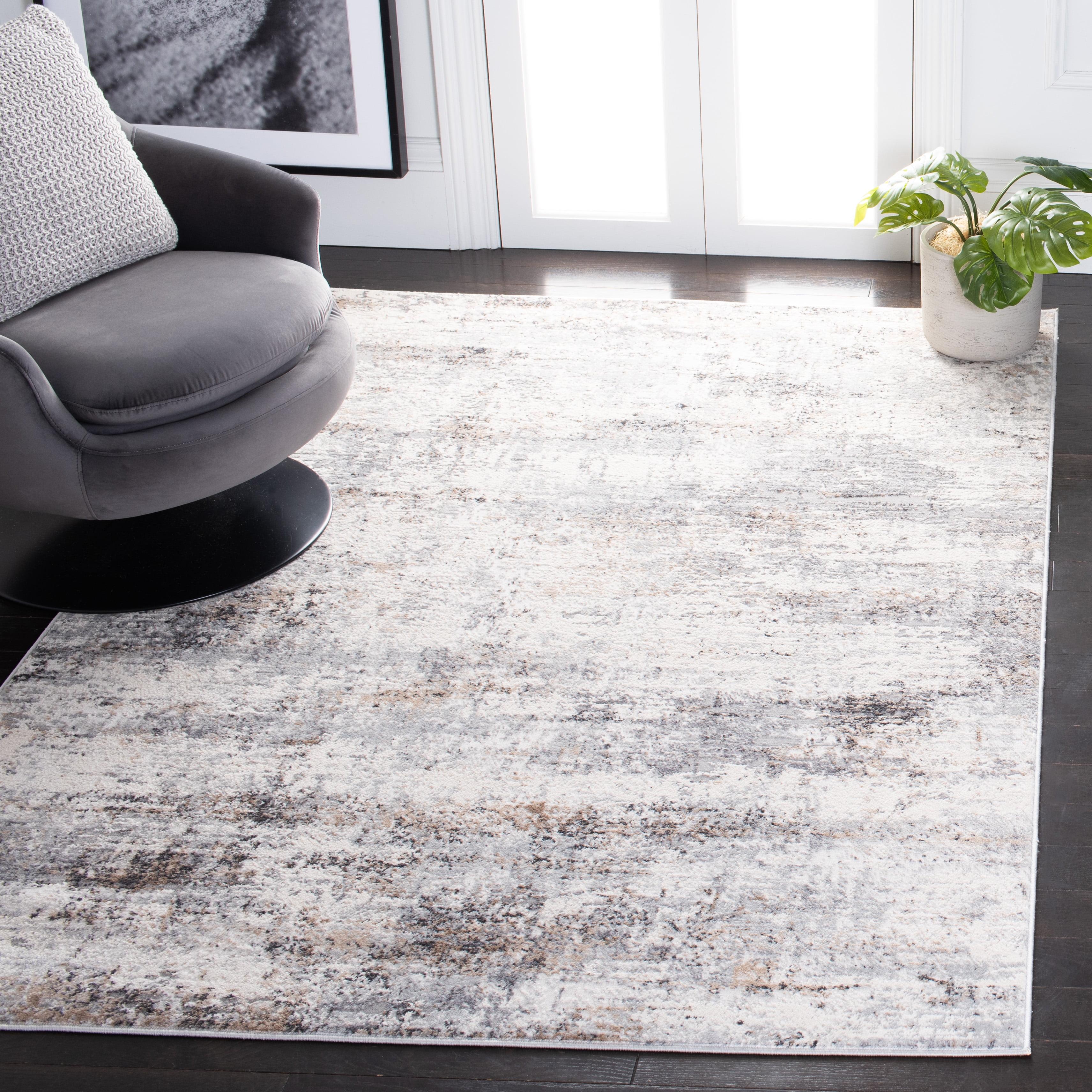 Amelia ALA463 Power Loomed Area Rug - Grey/Gold - 8'9"x11'9" - Safavieh.