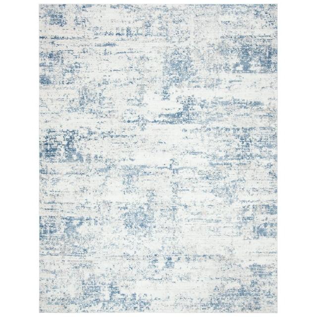 SAFAVIEH Amelia Ian Abstract Area Rug, Ivory/Blue, 10' x 14'