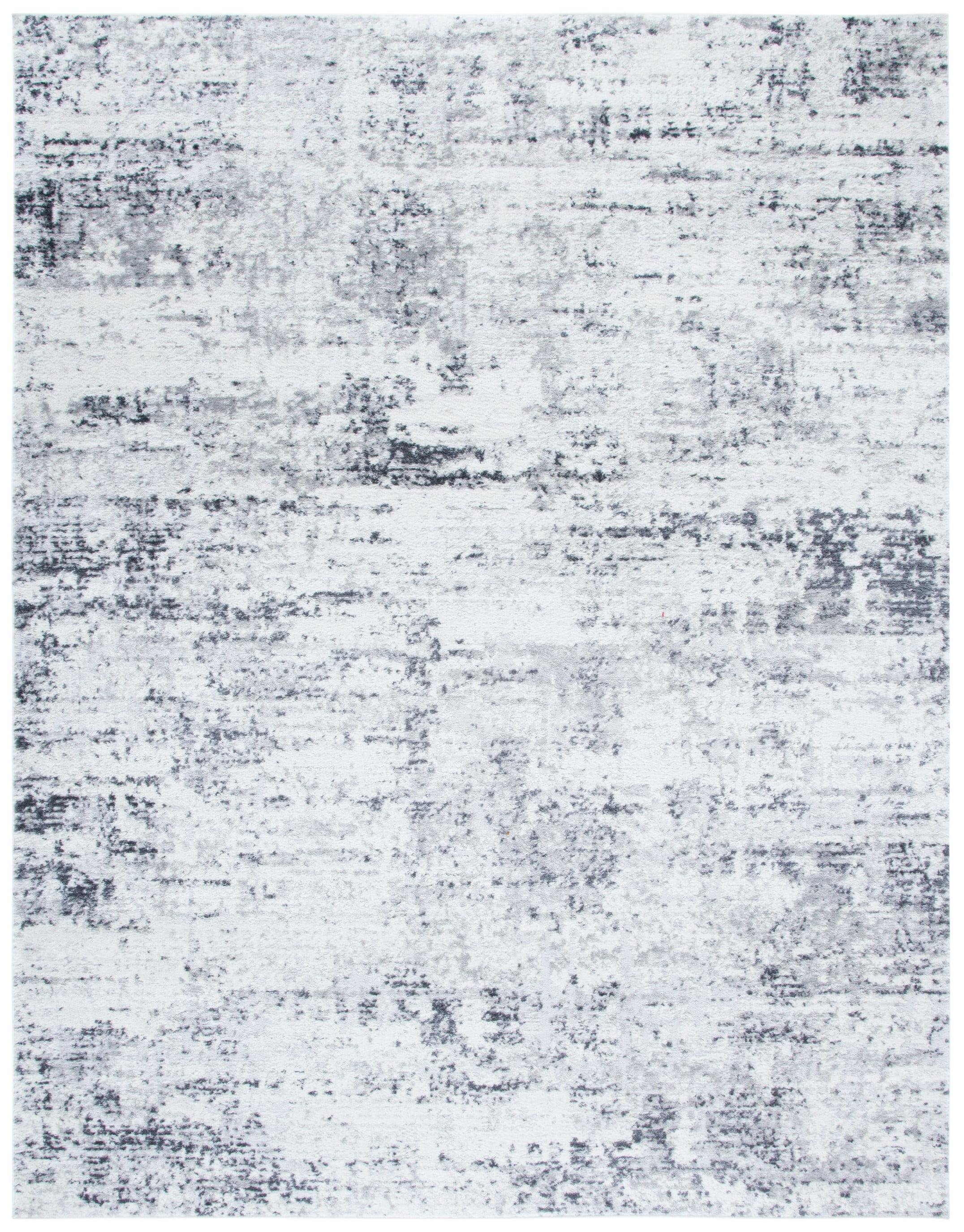 SAFAVIEH Amelia Ian Abstract Area Rug, Ivory/Grey, 10' x 14'