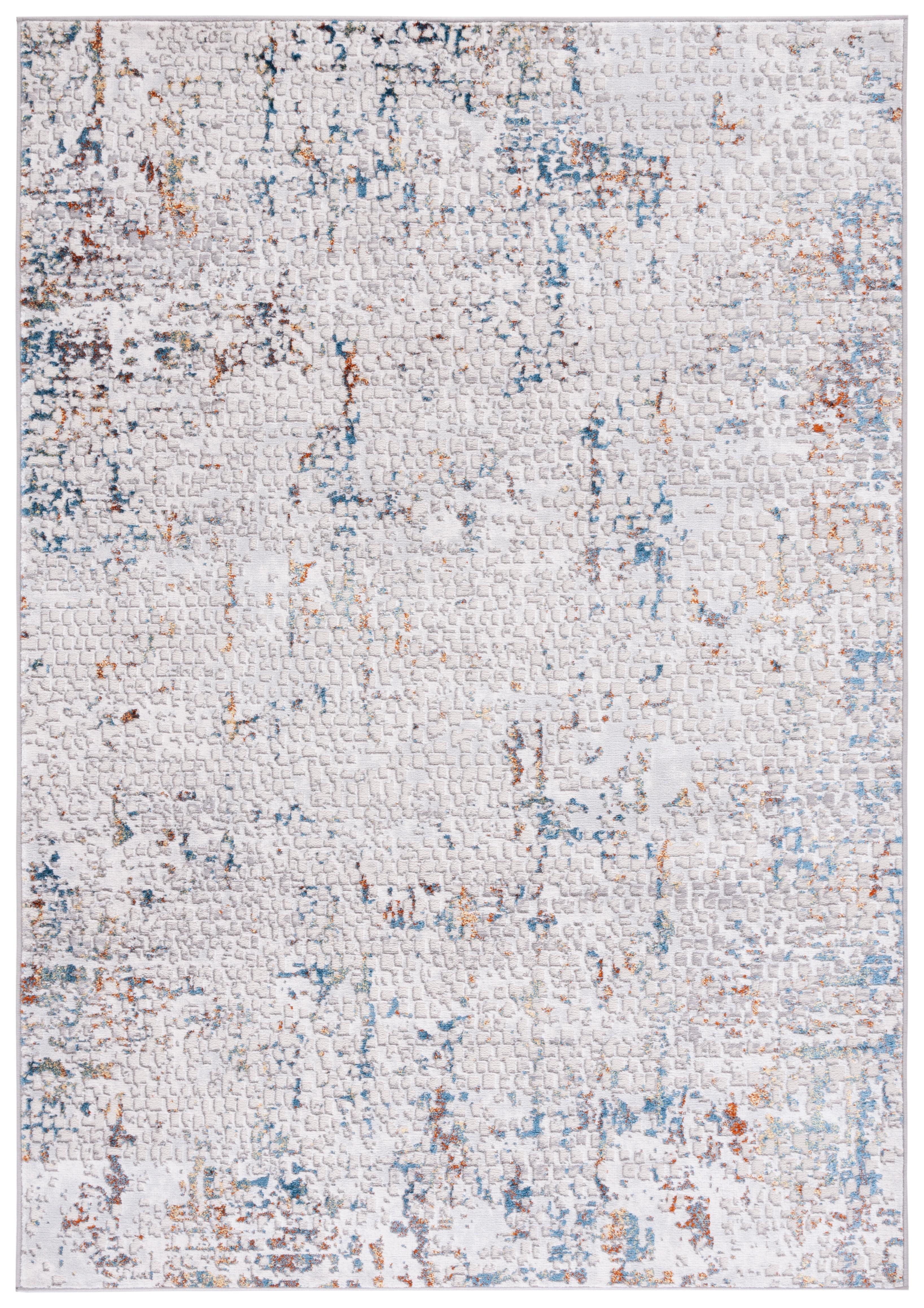 Amelia ALA254 Power Loomed Area Rug - Gray/Light Gray - 8'9"x11'9" - Safavieh.