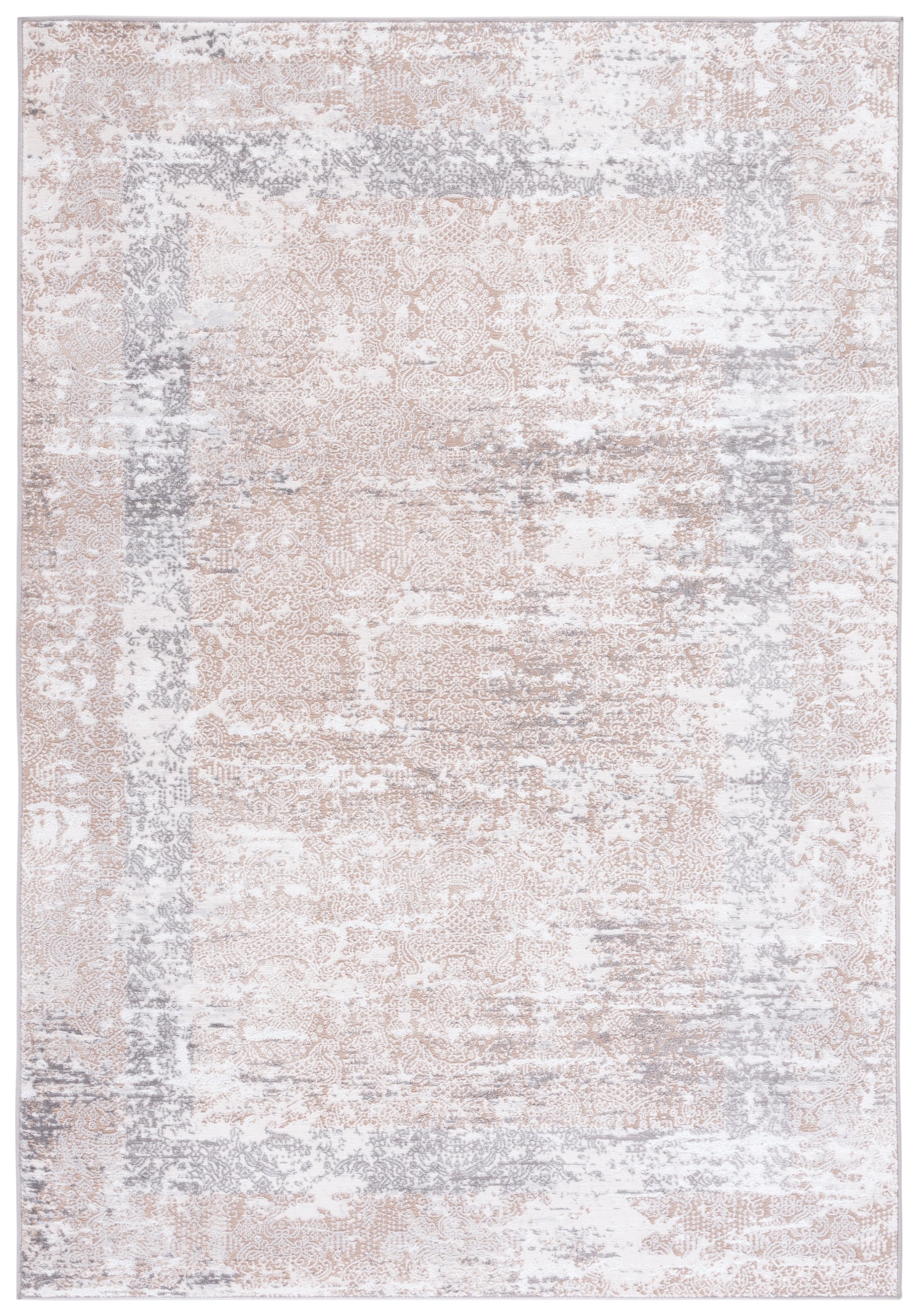 Amelia ALA271 Machine Made Indoor Area Rug - Beige/Gray - 8'x10' - Safavieh