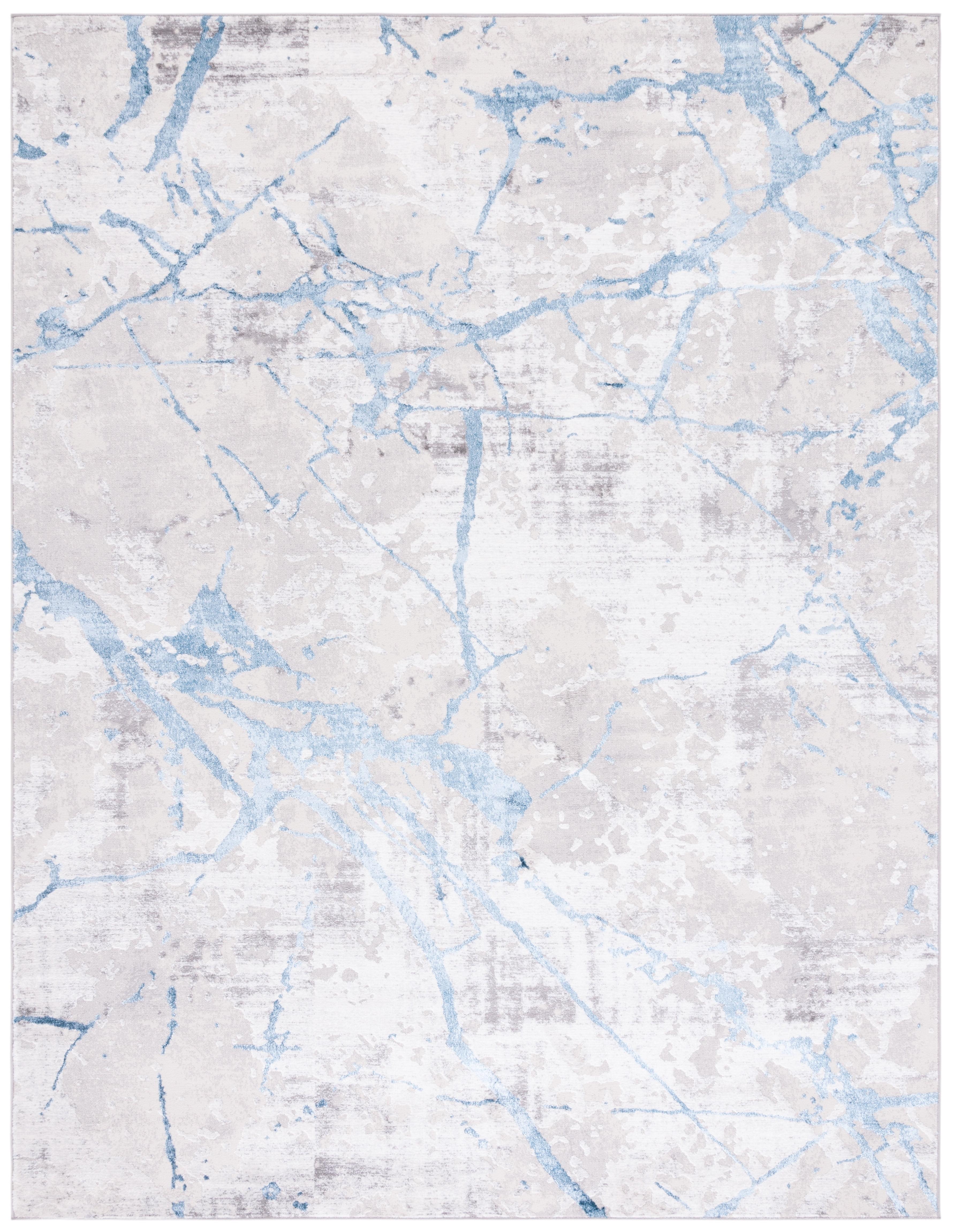SAFAVIEH Amelia Pemala Abstract Area Rug, Grey/Blue, 9' x 12'