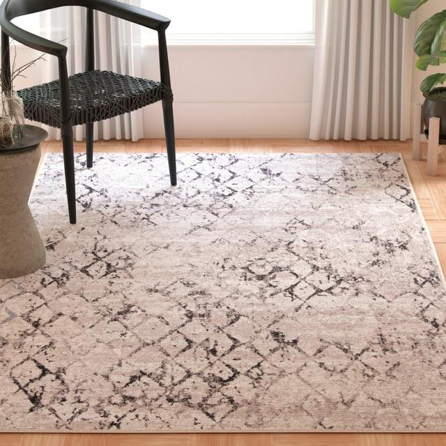 Amelia ALA783 Power Loomed Area Rug  - Grey/Light Grey - 5'3"x7'6" - Safavieh.