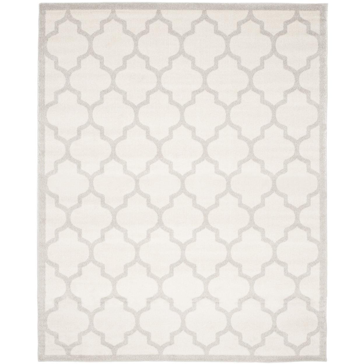 SAFAVIEH Amherst Roderick Geometric Area Rug, Beige/Light Grey, 10' x 14'