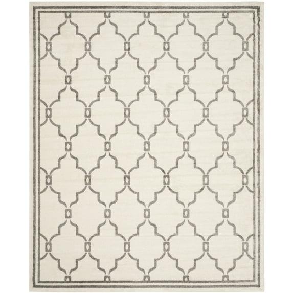 Amherst AMT414 Power Loomed Indoor Area Rug - Ivory/Grey - 4'x6' - Safavieh