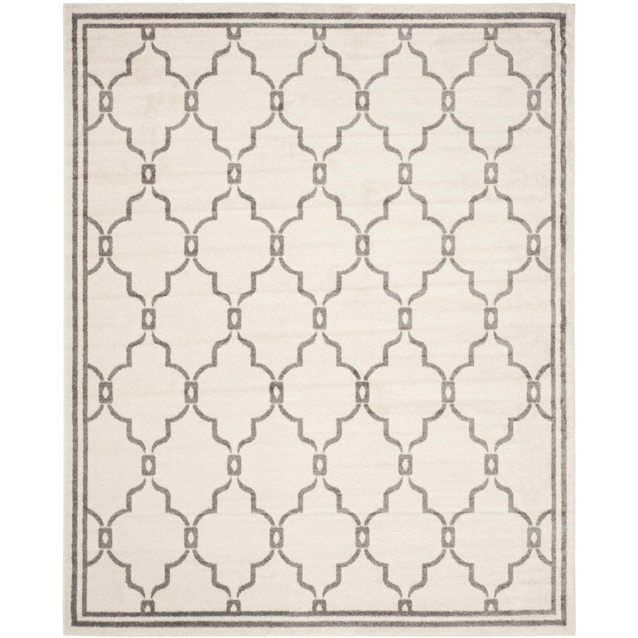 Amherst AMT414 Power Loomed Indoor Area Rug - Ivory/Grey - 5'3"x8' - Safavieh