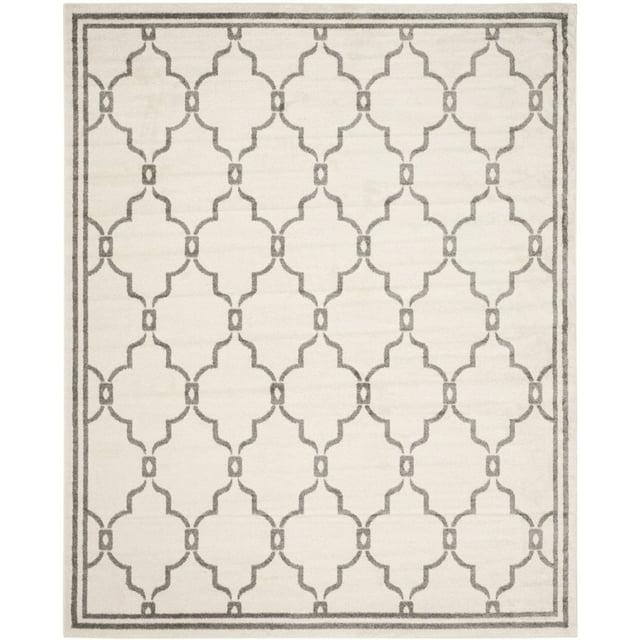 Amherst AMT414 Power Loomed Indoor Area Rug - Ivory/Grey - 6'x9' - Safavieh