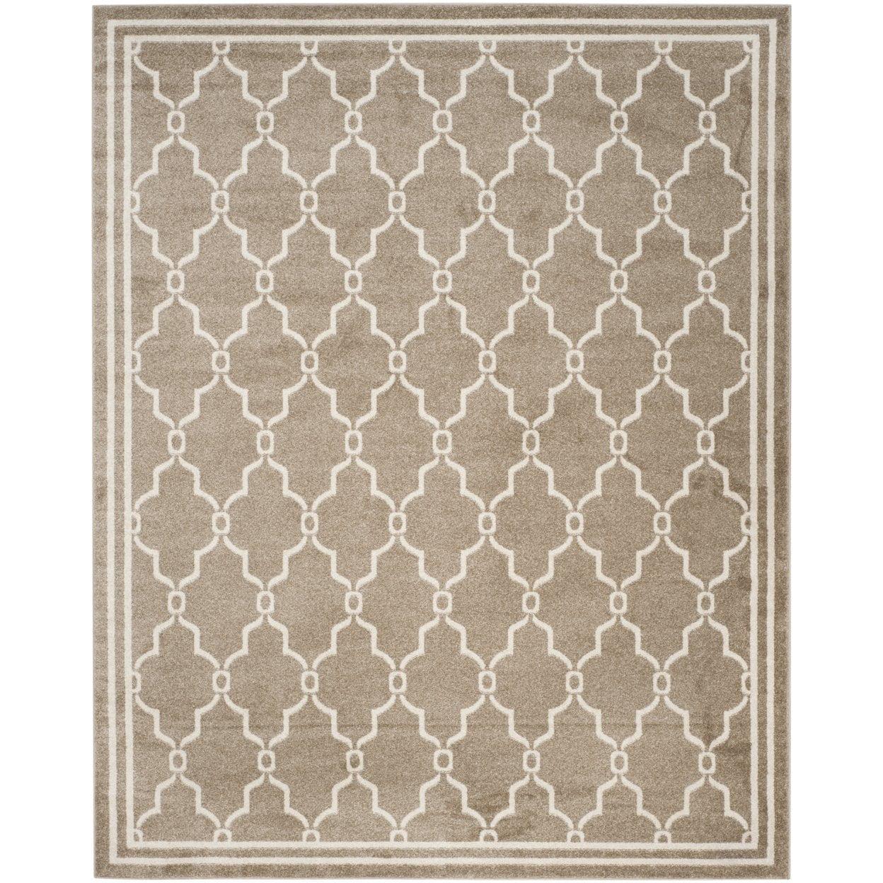 Amherst AMT414 Power Loomed Indoor Accent Rug - Wheat/Beige - 3'x5' - Safavieh