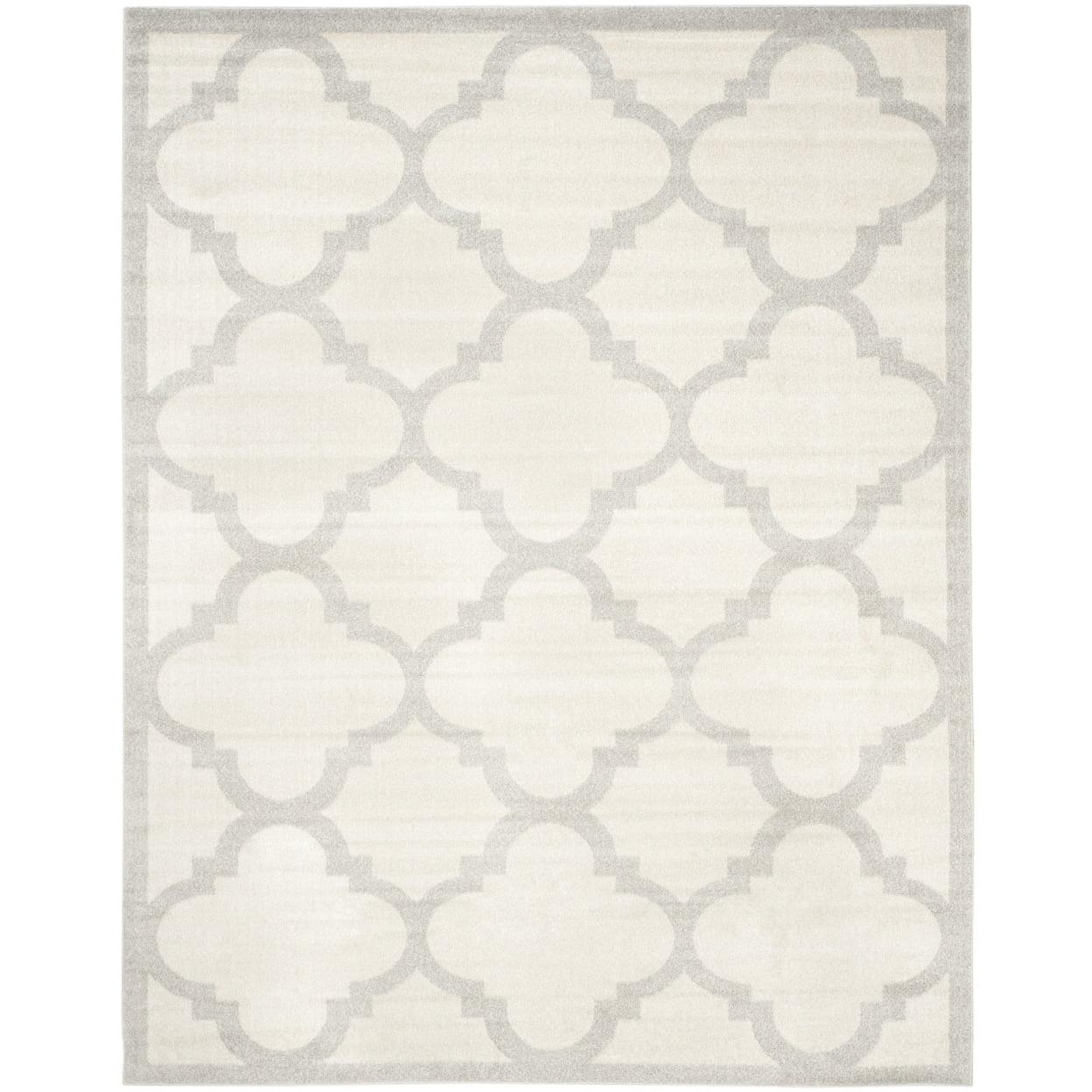 SAFAVIEH Amherst Willmer Geometric Area Rug, Beige/Light Grey, 10' x 14'