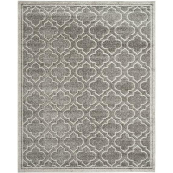 Amherst AMT412 Power Loomed Area Rug - Grey/Light Grey - 10'x14' - Safavieh.