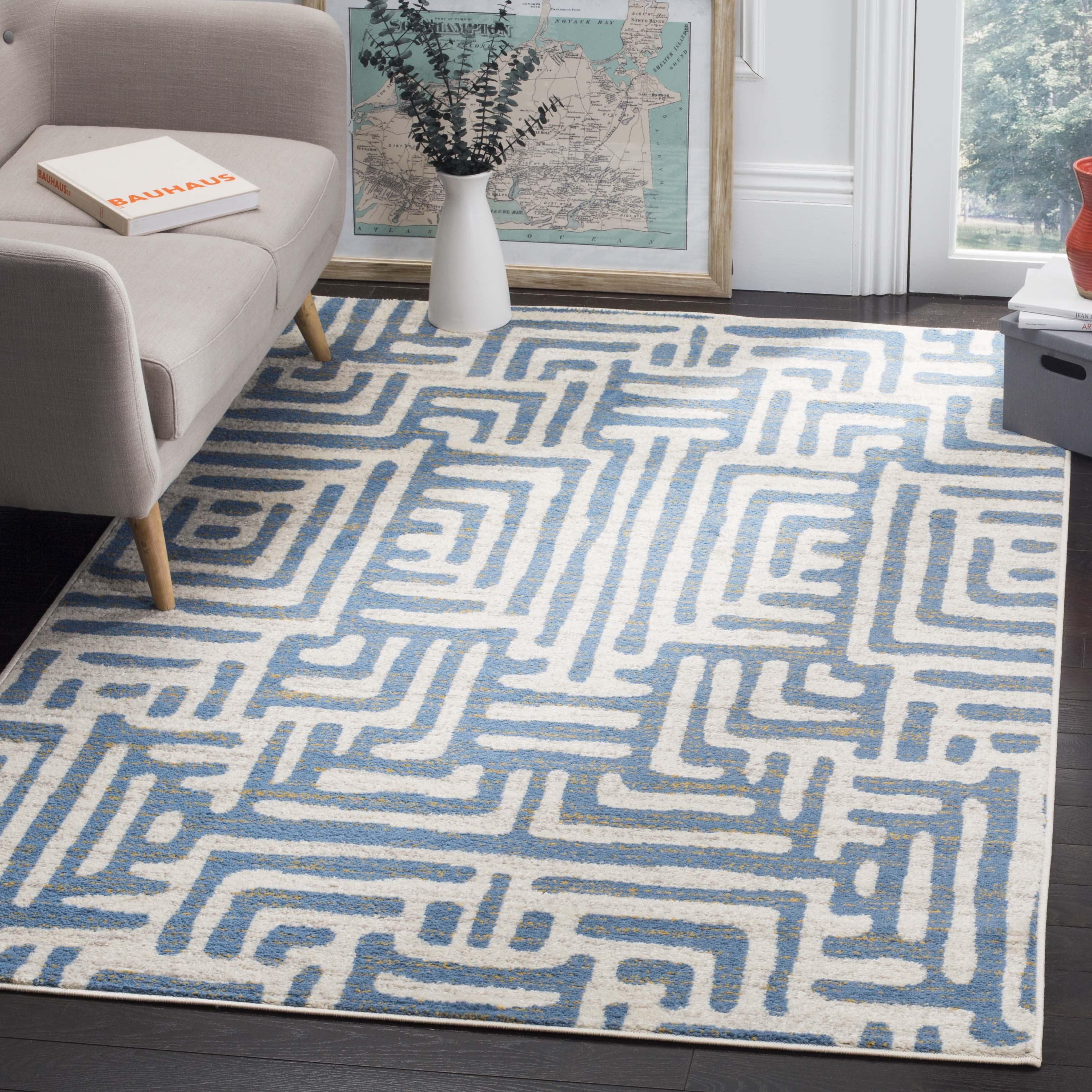 Amsterdam AMS106 Power Loomed Indoor Rug -Safavieh