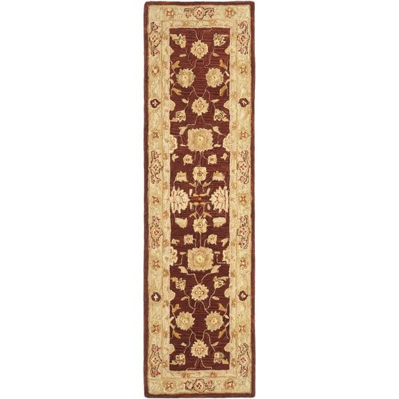 SAFAVIEH Anatolia AN556F Handmade Red / Sage Rug