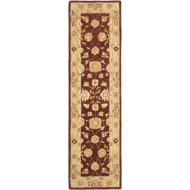SAFAVIEH Anatolia AN556F Handmade Red / Sage Rug