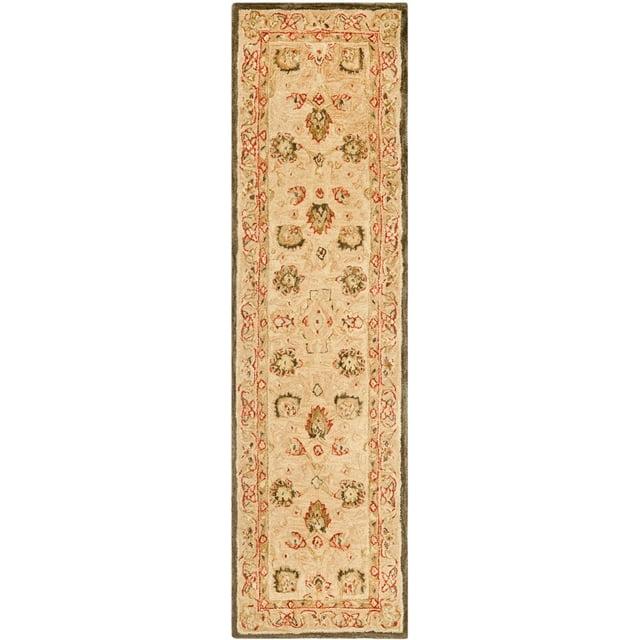 Anatolia AN512 Hand Tufted Indoor Runner Rug - Beige/Beige - 2'3"x8' - Safavieh