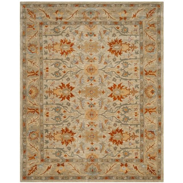 Antiquity AT63 Hand Tufted Area Rug - Beige/Multi - 6'x9' - Safavieh.