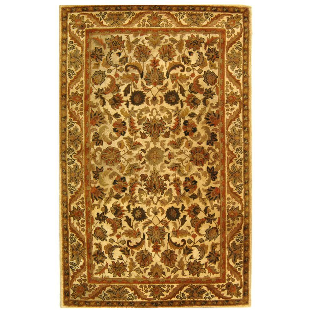 Antiquity AT52 Hand Tufted Indoor Area Rug - Gold - 6'x9' - Safavieh