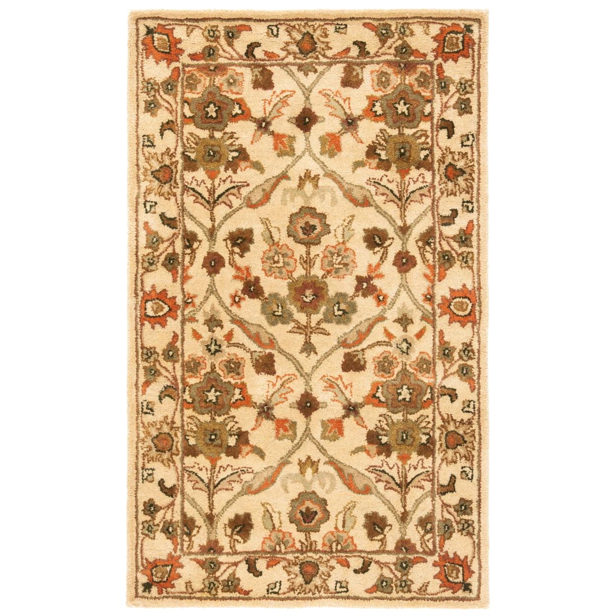 Antiquity AT51 Hand Tufted Indoor Accent Rug - Gold - 3'x5' - Safavieh