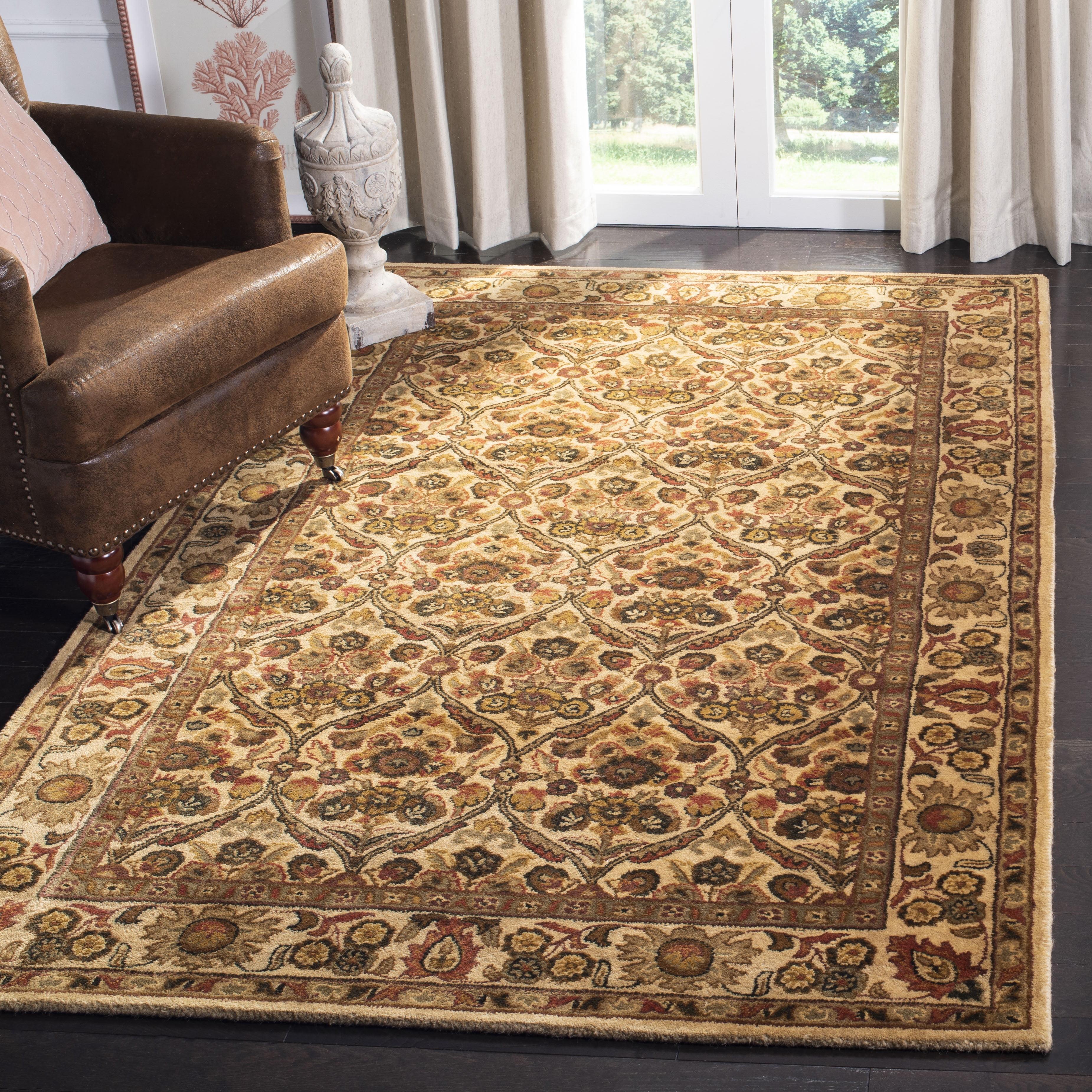 Antiquity AT51 Hand Tufted Indoor Area Rug - Gold - 5'x8' - Safavieh