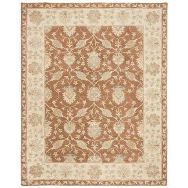 Antiquity AT315 Hand Tufted Accent Rug - Brown/Taupe - 2'x3' - Safavieh.