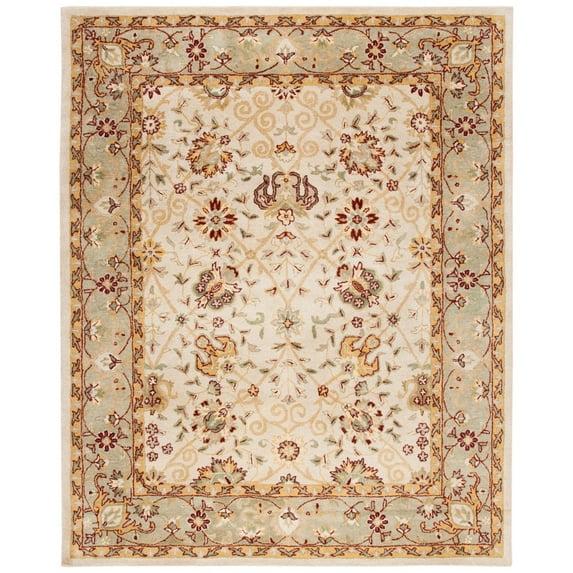 Antiquity AT21 Hand Tufted Indoor Area Rug - Ivory - 7'6"x9'6" - Safavieh